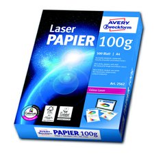 Univerzální papír AVERY pro tisk a kopírování pro laser, 100g, 500 listů, A4, vysoce leskl