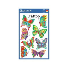 KID tattoos motýlci