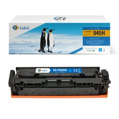 G&G kompatibilní toner s 045HC, cyan, 2200str., NT-PC045XC, pro Canon MF634Cdw,