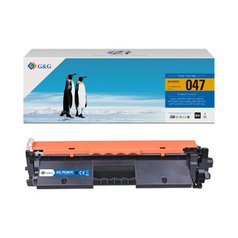 G&G kompatibilní toner s 047 Bk, black, 1600str., NT-PC047C, pro Canon i-SENSYS