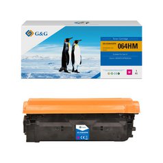 G&G kompatibilní toner s 064 H M, magenta, 10500str., NT-CC064XQFM-RC, high capa