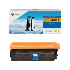 G&G kompatibilní toner s 064 H Y, yellow, 10500str., NT-CC064XQFY-RC, high capac