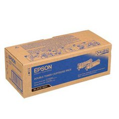 Epson originální toner C13S050631, black, 6000 (2x3000)str., Epson Aculaser C290