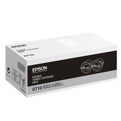 Epson originální toner C13S050710, black, 2x2500str., Epson AcuLaser M200, MX200