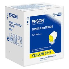 Epson originální toner C13S050747, yellow, 8800str., Epson WorkForce AL-C300N