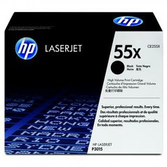 HP 55X originální tonerová kazeta černá CE255X