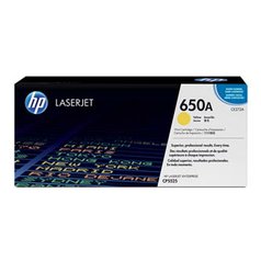 HP originální toner CE272A, yellow, 15000str., HP 650A, HP LaserJet CP5525n, CP5