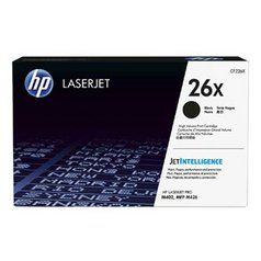 HP originální toner CF226X, black, 9000str., HP 26X, high capacity, HP LaserJet