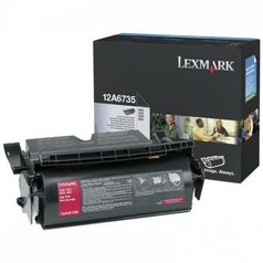 Lexmark originální toner 12A6735, black, 20000str., Lexmark T520, T522, X520, X5