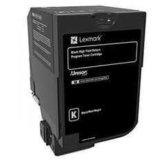 Lexmark originální toner 84C2HK0, black, 25000str., return, Lexmark CX725de, CX7