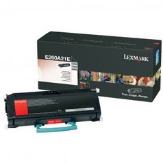 Lexmark originální toner E260A21E, black, 3500str., Lexmark E260, E360, E460