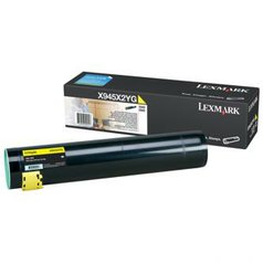 Lexmark originální toner X945X2Y, yellow, 22000str., Lexmark X945