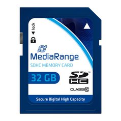 Mediarange paměťová karta Secure Digital Card, 32GB, SDHC, MR964, UHS-I U1 (Clas