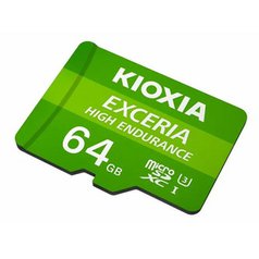 Kioxia Paměťová karta  Exceria High Endurance (M303E), 64GB, microSDXC, LMHE1G06