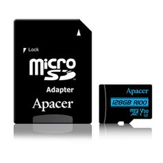 Apacer paměťová karta Secure Digital, 128GB, micro SDXC, AP128GMCSX10U7-R, UHS-I