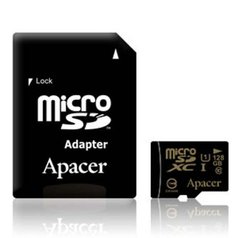 Apacer paměťová karta Secure Digital, 128GB, micro SDXC, AP128GMCSX10U1-R, UHS-I