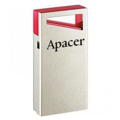 Apacer USB flash disk, 2.0, 16GB, AH112, stříbrný, AP16GAH112R-1