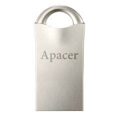 Apacer USB flash disk, 2.0, 16GB, AH117, stříbrný, AP16GAH117S-1