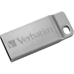 Verbatim USB flash disk, USB 2.0, 16GB, Metal Executive, Store N Go, stříbrný, 9