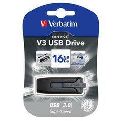 Verbatim USB flash disk, 3.0, 16GB, Store,N,Go V3, černý, 49172