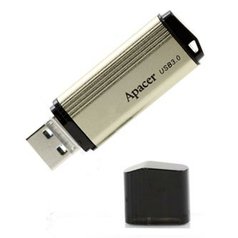 Apacer USB flash disk, 3.0, 32GB, AH353, zlatý, AP32GAH353C-1, s krytkou