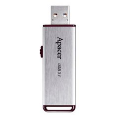 Apacer USB flash disk, 3.1, 32GB, AH35A, stříbrný, AP32GAH35AS-1, vysouvací kone