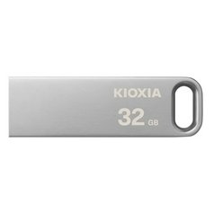 Kioxia USB flash disk, USB 3.0, 32GB, Biwako U366, Biwako U366, stříbrný, LU366S