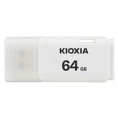 Kioxia USB flash disk, USB 2.0, 64GB, Hayabusa U202, Hayabusa U202, bílý, LU202W