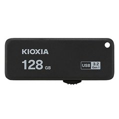 Kioxia USB flash disk, USB 3.0, 128GB, Yamabiko U365, Yamabiko U365, černý, LU36