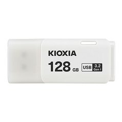 Kioxia USB flash disk, USB 3.0, 128GB, Hayabusa U301, Hayabusa U301, bílý, LU301