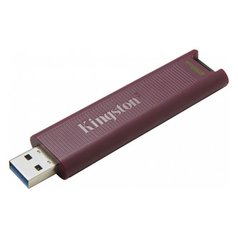 Kingston USB flash disk, USB 3.0, 256GB, DataTraveler Max, vínový, DTMAXA/256GB,