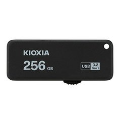Kioxia USB flash disk, USB 3.0, 256GB, Yamabiko U365, Yamabiko U365, černý, LU36