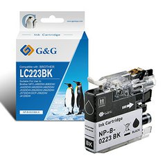 G&G kompatibilní ink s LC223BK, black, 14,6ml, ml NP-B-0223BK, pro Brother MFC-J