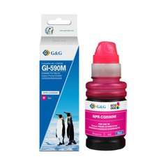 G&G kompatibilní ink s GI-590 M, magenta, 7000str., NPR-CGI590M-70ml, pro Canon