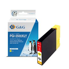 G&G kompatibilní ink s PGI 2500XL, yellow, NP-C-2500XLY/C, pro Canon MAXIFY iB40