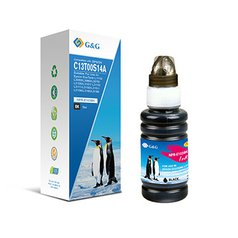 G&G kompatibilní ink s C13T00S14A, black, NPR-E103BK-70ml-B, pro Epson EcoTank L