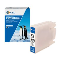 G&G kompatibilní ink s C13T04B140, black, 5800str., NP-E-T04BXLBK-A, pro Epson W