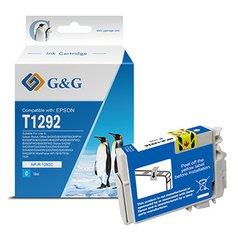 G&G kompatibilní ink s T1292, T1292, cyan, 10ml, ml NP-R-1292C, pro Epson Stylus