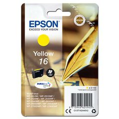 Epson originální ink C13T16244012, T162440, yellow, 3.1ml, Epson WorkForce WF-25