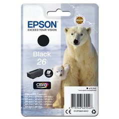 Epson originální ink C13T26014012, T260140, black, 6,2ml, Epson Expression Premi