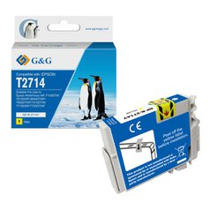 G&G kompatibilní ink s C13T27144012, yellow, NP-R-2714Y, pro Epson WF-3620, 3640