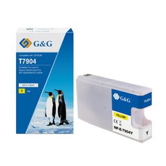 G&G kompatibilní ink s C13T79044010, yellow, 2000str., NP-E-7904Y, pro Epson Wor