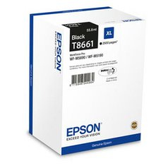 Epson originální ink C13T865140, T8651, XXL, black, 10000str., 221ml, 1ks, Epson