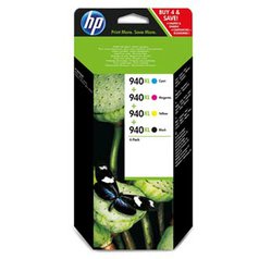 HP originální ink C2N93AE, CMYK, blistr, HP 940XL, HP, OMEZENÉ MNOŽSTVÍ