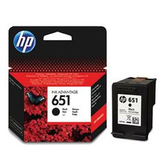 HP originální ink C2P10AE, HP 651, black, 600str., HP DeskJet IA 5645, 5575, Off