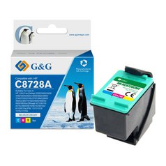 G&G kompatibilní ink s C8728A, HP 28, CMY, 18ml, ml NH-R8728C/M/Y, pro HP Deskje