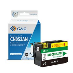 G&G kompatibilní ink s CN053AE, black, 1000str., NP-H-0932XLBK(HP932XL, pro HP O