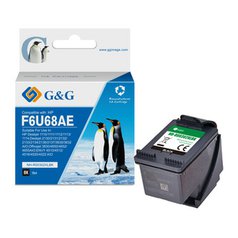 G&G kompatibilní ink s F6U68AE, HP 302XL, black, 18ml, ml NH-R302XLBK, pro HP De