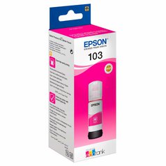 Epson originální ink C13T00S34A, 103, magenta, 65ml, Epson EcoTank L3151, L3150,