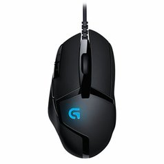 Logitech Myš G402 Hyperion Fury, 4000DPI, optická, 8tl., 1 kolečko, drátová USB,